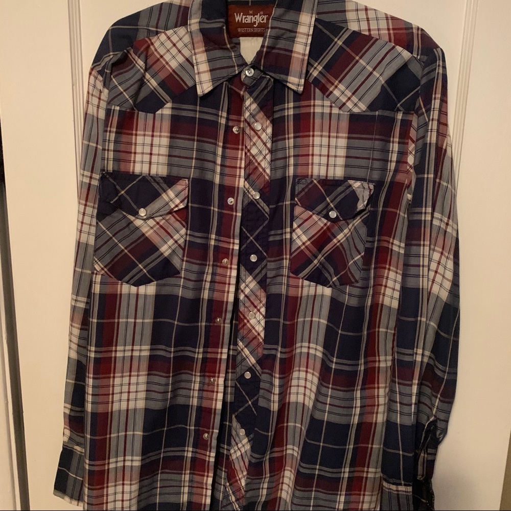 Vintage Men’s Wrangler Shirts size M